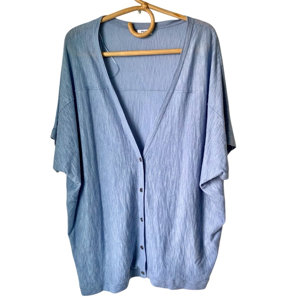 Penningtons short sleeve cotton cardigan